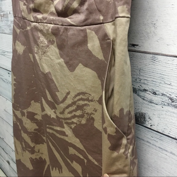 Loft pink floral print sleeveless sheath dress - Picture 5 of 11